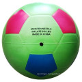 Green Color V-Top Rubber Football for Sporting